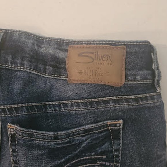 Silver Jean Co Suki Capri Jeans - W28, L22.5" - Picture 7 of 8